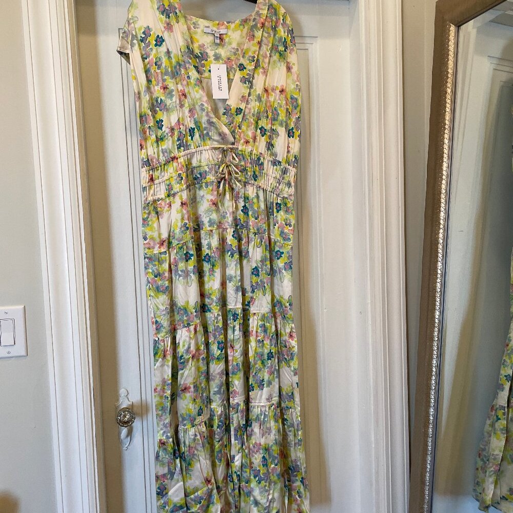 Derek Lam 10 Crosby Fatima Floral Midi Dress